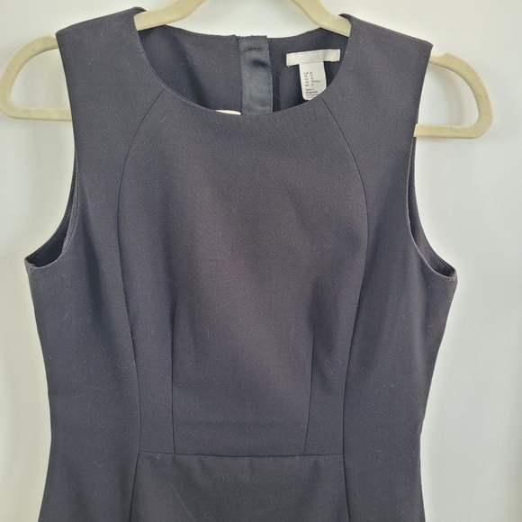 H&M Shift Dress Black Size 10 - Picture 2 of 6